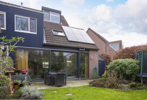 duurzaamheid huis met zonnepanelen